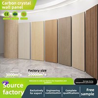 Panneaux muraux en bois grainé effet cristal de carbone, insonorisants, décorations personnalisées pour la maison, installation rapide, design moderne