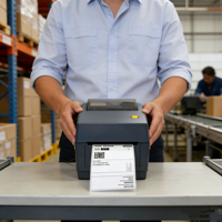 Imprimante d'étiquettes à code-barres Xprinter XP-480B 4 x 6, imprimante thermique pour autocollants en rouleau de 108 mm, 203 dpi, interface USB, en stock