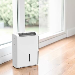 Deshumidificador portátil con función de temporizador para sala de estar, embalaje personalizado, fácil de transportar. - Product Image 1