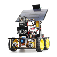 Tscinbuny ESP32 Smart Robot DIY Electronics STEM Kit educativo para Arduino Programación Solar Tracker Robot Kit