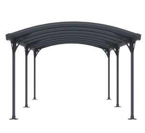 Couverture <span class=keywords><strong>de</strong></span> terrasse extérieure 6mm-8mm Pergola Carport <span class=keywords><strong>pour</strong></span> voiture simple avec panneau en polycarbonate <span class=keywords><strong>pour</strong></span> l'ombre Gouttières d'eau complètes - Product Image 2