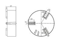 Huile de lubrification pour rail de guidage d'ascenseur OX-13C, bidon rond pour huile d'ascenseur, pièces d'ascenseur, prix