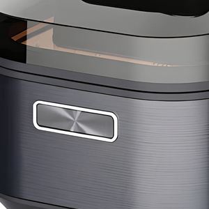 Friteuse à air numérique 6L avec écran, 40-200 ° C, Fenêtre panoramique à vue supérieure, Contrôle précis de la température - Product Image 2