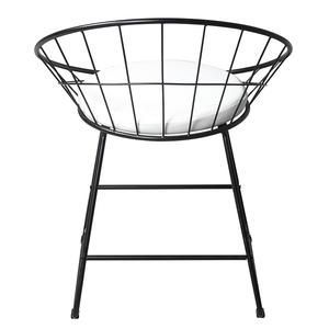 Plantillas antideslizantes de Metal para <span class=keywords><strong>comedor</strong></span>, 4 Soles de Metal para habitación de ocio, con marco galvanizado dorado, patas de <span class=keywords><strong>comedor</strong></span> modernas, silla de alambre de Chaise francesa, muestra gratis - Product Image 6