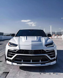ชุดแต่งคาร์บอนไฟเบอร์สำหรับ Lamborghini URUS ชุดแต่งล้อสไตล์ PD สำหรับ Urus พร้อมลิ้นกันชนหน้า ดิฟฟิวเซอร์ สปอยเลอร์ สเกิร์ตข้าง - Product Image 4