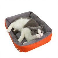 Vente en gros usine : Lits pour chiens et chats en peluche couleur bonbon, tapis de canapé chauds pour l'hiver, pour grands chiens, toutes saisons, fournitures pour animaux de compagnie