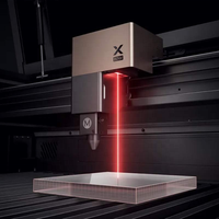 Grabador y Cortador Láser Portátil X-Tool P3 CO2, Sistema de Control Cypcut, Máquina de Grabado de Escritorio de Alta Precisión, Corte de Metal AI/PLT