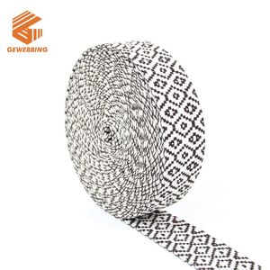 Custom 100% Polyester <b>Webbing</b> Ethnic Style Strap for Crafting Belts Tote Straps Furniture Trim - Product Image 4