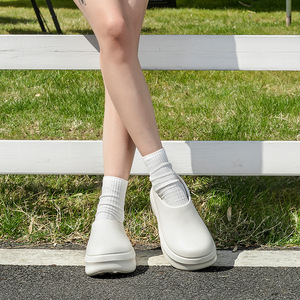 Chaussures de chef unisexes, été, extérieur, semelle épaisse, hauteur accrue, antidérapantes, couvre-orteils, pantoufles EVA confortables, douces, paresseuses, à enfiler - Product Image 4