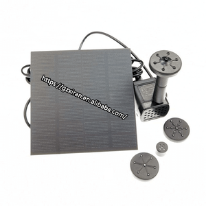 Decoración de jardín, alimentado por energía solar, bomba de agua flotante para fuente de baño de pájaros, bomba de pulverización de oxígeno pequeña para el hogar - Product Image 5