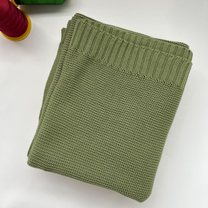 <span class=keywords><strong>Coperta</strong></span> <span class=keywords><strong>Ricamata</strong></span> con Nome in Vendita, 100% Cotone Lavorato a Maglia, Regalo Personalizzato con Colore e Dimensioni Personalizzabili - Product Image 5