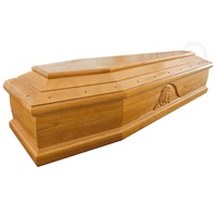 Ataúd de Madera para Adultos al Por Mayor, Precio Económico, Fabricante Chino, Ataúd Funerario