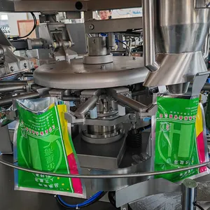 Roterende Automatische Zakje Melkpoeder Vullen Afdichting Verpakkingsmachine