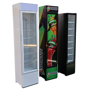 Single Door 105L Glass Front Fridge for Commercial Display Storing Food Drinks Suitable for Supermarket Hotel <b>Compressor</b> Cooling - Product Image 5