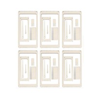 Kit de machine à tricoter rectangulaire personnalisé, ensemble de machine à tricoter manuelle en bois, outil décoratif de tricot au crochet en bois DIY