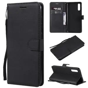 Card Insert Portemonnee Pu Top Grain Leather Phone Case Voor Xiaomi 10 Lite Voor Redmi 9 10X Pro 5G