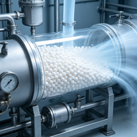 Alumine activée : Prix, Fournisseurs, Dessiccant, Granulométrie 46 mm, 25 kg