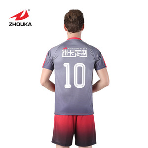Sublimation jersey Club Quick Dry team football uniform shirt football team uniforms for men - Product Image 3
