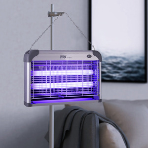 Winningstar Lámpara Eléctrica Antimosquitos y Asesina de Insectos de Alto Voltaje LED de 20W/30W, Estándar UK/EU, Totalmente de Aluminio - Product Image 3
