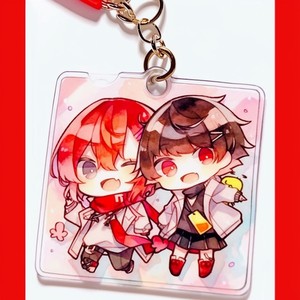 Vòng chìa khóa Acrylic dày chất lượng cao có thể tùy chỉnh với các văn bản phù hợp cho quà tặng văn phòng sử dụng cá nhân và quà lưu niệm sự kiện - Product Image 3