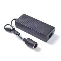 Convertisseur chargeur 12V 10A pour compresseur d'air de voiture, aspirateur de voiture, gonfleur de pneus, adaptateur universel, prise allume-cigare