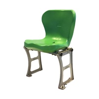 Sièges de stade en plastique à fixation au sol, sièges de gradins extérieurs, chaises en plastique pour terrains de football scolaires et lieux d'événements CS-SY-L