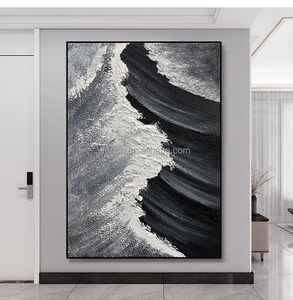 Fabbrica personalizzata all'ingrosso moderna decorazione per la casa <span class=keywords><strong>arte</strong></span> Zen <span class=keywords><strong>giardino</strong></span> sabbia pittura fatta a mano pittura a olio tela <span class=keywords><strong>arte</strong></span> della parete - Product Image 4