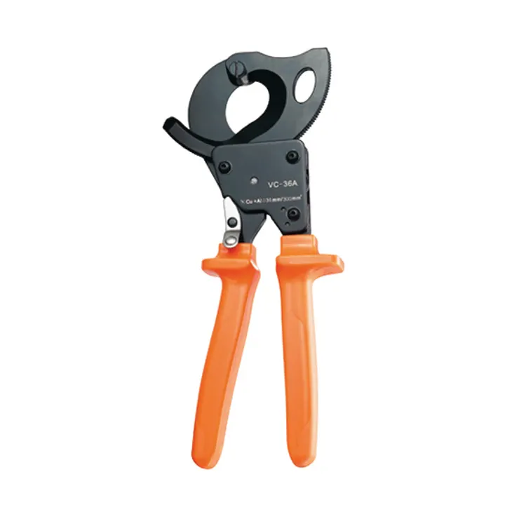 VC-36A Cutting Easily Cable Cutting Shears Tool Ratchet Cable Cutter Crimping Plier