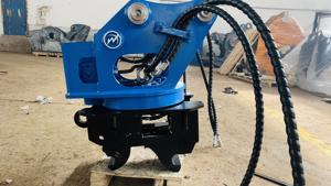 Mini acoplador hidráulico tiltrotador, inclinação e acoplador de carregamento rápido rotativo - Product Image 2