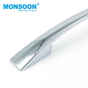 Minimalist Design Furniture Kitchen Cabinet Door <b>Pull</b> Handle Hidden Zinc Alloy Lever 96mm Wardrobe Handle <b>for</b> Hotel - Product Image 4
