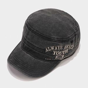 Casquette de baseball vintage en coton délavé pour femme, protection solaire décontractée avec motif brodé pour le camping et la pêche - Product Image 5