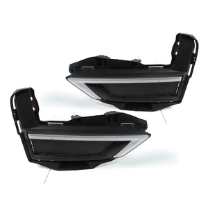 DRL-luces diurnas antiniebla para <span class=keywords><strong>Nissan</strong></span> x-trail <span class=keywords><strong>Xtrail</strong></span> X Trail 2017, 2018, 2019, 2020, 12V, luz diurna con señal amarilla - Product Image 3