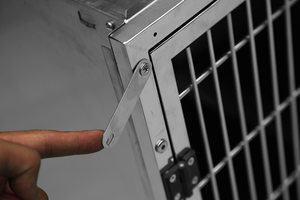 Shernbao KA-505BK Powder Coated Professional Cage Bank <strong>Dog</strong> <strong>Kennel</strong> Metal <strong>Dog</strong> <strong>Kennel</strong> Modular <strong>Dog</strong> Cage Modular <strong>Kennel</strong> - Product Image 3