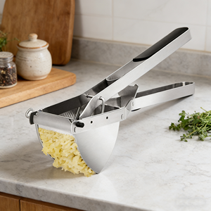 Schiacciapatate in Acciaio Inox Resistente all'Ingrosso, Capacità Extra Large, Facile da Usare, Utensile per Spremere per Uso Domestico - Product Image 1