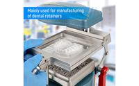 Feuille de formage sous vide pour orthodontie de laboratoire dentaire Protège-dents Matériau jetable Feuilles d'alignement dentaire transparentes de 1.0/1.5mm