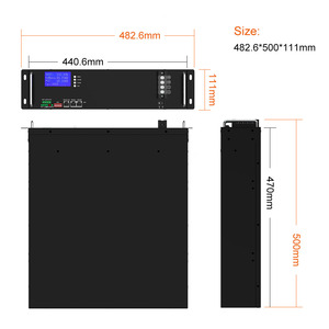Suitable Versatile High Energy Density Shenzhen YABO Li-Ion Lithium Ion <b>48V</b> 40Ah 48Ah 50Ah <b>Battery</b> Pack for Solar System - Product Image 2