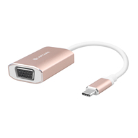 USB-C a VGA adaptador USB C (tipo C) al Cable adaptador VGA para MacBook Pro 2018/2017 iPad Pro/MacBook Air 2018 Samsung Galaxy \