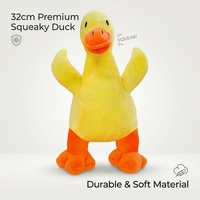 Jouet en peluche interactif robuste et réaliste pour grands chiens, avec couineur et sons de grommellement manuels à basse fréquence, motifs Hippopotame, Canard, Corgi, pour toutes les occasions