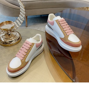 Chaussures de créateur de luxe, baskets originales McQueenes personnalisées, antidérapantes et confortables, chaussures épaisses pour hommes, chaussures de course - Product Image 5