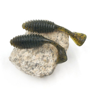 Alpha Selco 7.5Cm 6.7g Pvc Xtra Strong Soft Lure Glitter Pike <span class=keywords><strong>Shad</strong></span> Big Soft <span class=keywords><strong>Shad</strong></span> Leurres de pêche au <span class=keywords><strong>brochet</strong></span> Soft - Product Image 3