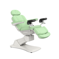 Morley-441FC Lit esthétique électrique réglable à 4 moteurs, fauteuil de beauté pour salon, spa, soins du visage, table de massage médicale pour podologie