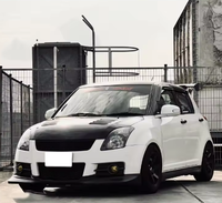 Capot en fibre de carbone pour Suzuki Swift 2005-2008, neuf, ensemble capot moteur en carbone, accessoire pour Suzuki Swift