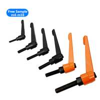 Poignées en métal réglables orange noir levier de serrage à came levier de serrage femelle M10 M12 M16 M4 M5 M6 M8