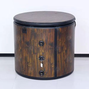 <span class=keywords><strong>Baignoire</strong></span> à glace gonflable ronde en gros, couleur bois, avec refroidisseur et pompe, pour usage familial - Product Image 5