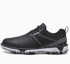Chaussures de golf résistantes à l'eau pour hommes, baskets de golf à lacets, chaussures de golf légères avec semelle antidérapante - Product Image 3