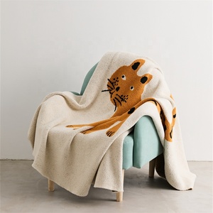 Motif de chaton mignon en microfibre doux tricoté pour la décoration de la chambre <span class=keywords><strong>BDB</strong></span> - Product Image 4