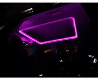 Bande lumineuse LED pour toit ouvrant de voiture Série 3/5, 11 couleurs, éclairage panoramique de luxe en PVC, ambiance décorative automobile