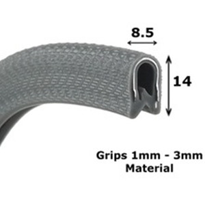 <strong>Pvc</strong> Car Door Seal Strip Weather <strong>Window</strong> Car Door Edge Seal Strip <strong>Pvc</strong> Edge <strong>Trim</strong> for Helmet Custom Plastic <strong>Pvc</strong> Extrusion Profile - Product Image 3