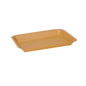 Récipient alimentaire jetable en <span class=keywords><strong>carton</strong></span> écologique assiette à Sushi en papier Kraft plateau plat emballage pour collations - Product Image 2