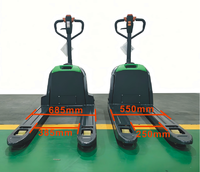 Transpalette Électrique Compact 1,5 Tonne (1500 kg / 3300 lb) – Chariot Élévateur Hydraulique